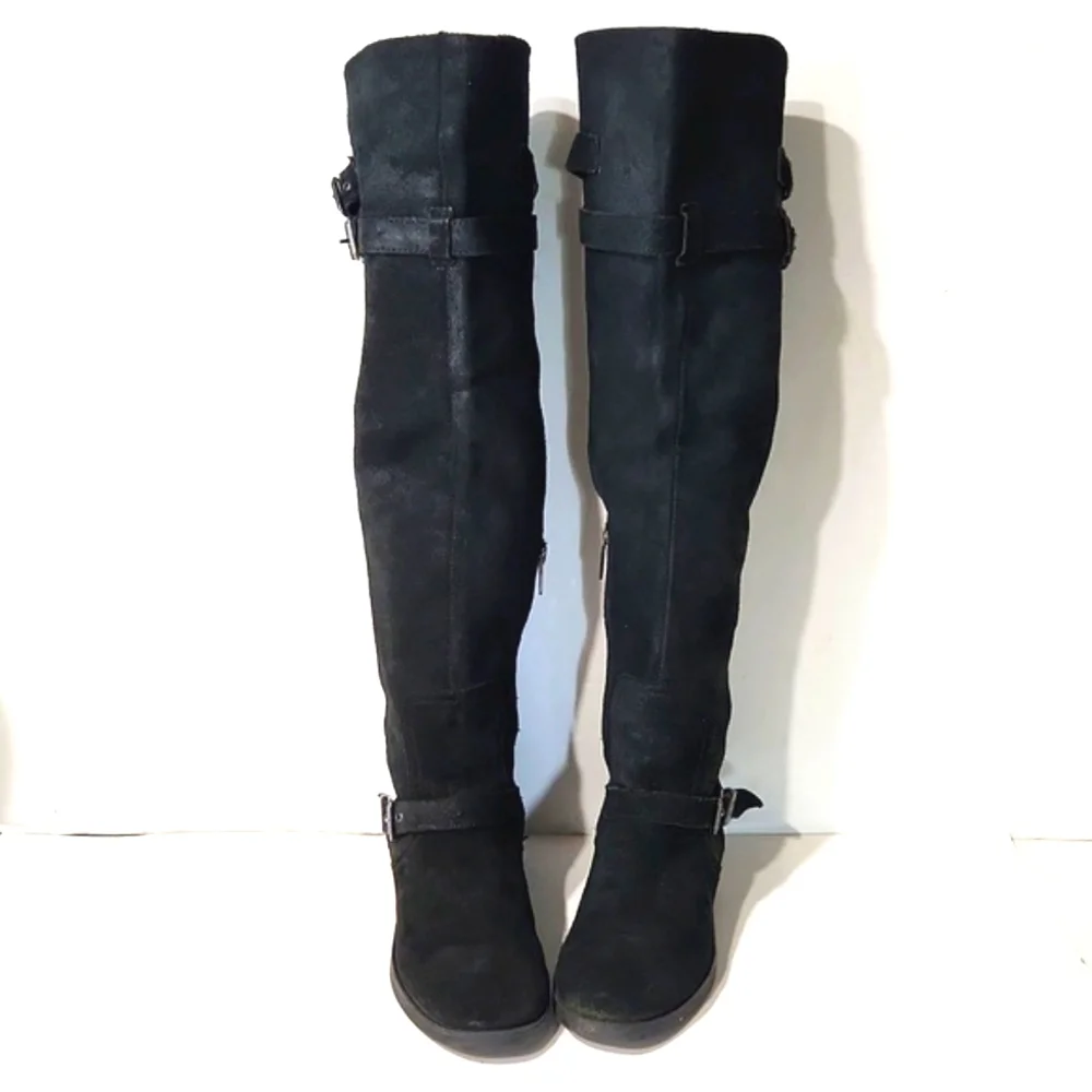 Circus by Sam Edelman Suede Black Over-the-Knee Women's Boots Size 7.5